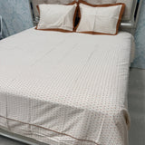 SUMMER SUPER KING SIZE 100% COTTON WITH CHICKEN KARI KASH ON PILLOW COVERS