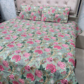 PREMIUM PURE COTTON FLAT SUPER KING BEDSHEET SET
