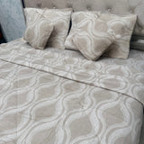SUMMER LUXURY 6 PCS QUEEN SIZE COMFRTER SET