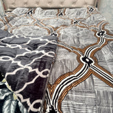 PREMIUM KING SIZE SINGLE REVERSIBLE QUILT – SOFT, THICK & WARM LUXURY BEDDING