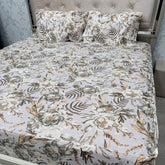 PURE COTTON QUEEN TO KING FITTED SHEET SET – SOFT & BREATHABLE