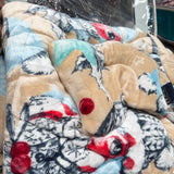 WINTER MONTE CARLO 5 PCS WARM BABY QUILT SET FOR CORT