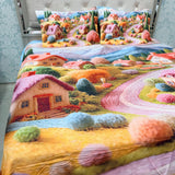 PREMIUM SOFT COTTON SUPER KING SIZE HEAVY BEDSHEET SET – 11D COLLECTION