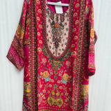 PUNJABI PARTY WEAR 3 PCS SUIT WITH PANT IN CRAPE