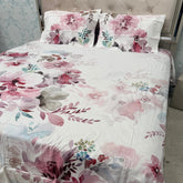 BRANDED PREMIUM PURE COTTON FLAT KING TO SUPER KING SIZE BEDSHEET SET