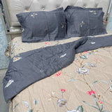 SUMMER SUPER KING SIZE PURE COTTON REVERSIBLE COMFORTER SET