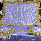 PREMIUM HEAVY DABKA EMBROIDERY IN SILK SATIN RUMALA SAHIB