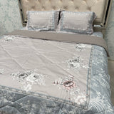 SUMMER DIGITAL PRINT 4 PCS KING SIZE COMFORTER SET