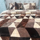 WINTER SUPER KING SIZE QUILT SET WITH FITTED BEDSHEET AND 2 CUSION PREMIUM QUALITY SUPER WARM SET