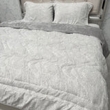 WINTER BRANDED KING SIZE PREMIUM QUILT SET WITH SUPER KING SIZE ANTI SKID BEDSHEET