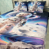 SUMMER BEAUTIFUL KING SIZE KIDS BEDSHEET