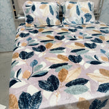 WINTER QUEEN SIZE FLAT BEDSHEET SET