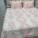 SUMMER QUEEN SIZE PURE COTTON FLAT BEDSHEET SET