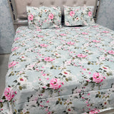 PREMIUM PURE COTTON FLAT SUPER KING BEDSHEET SET