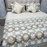 LUXURY 5-PIECE QUILTED BEDCOVER SET – QUEEN & KING SIZE