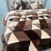 WINTER SUPER KING SIZE QUILT SET WITH FITTED BEDSHEET AND 2 CUSION PREMIUM QUALITY SUPER WARM SET