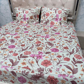 PURE COTTON QUEEN TO KING FITTED SHEET SET – SOFT & BREATHABLE