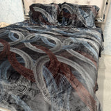 WINTER KING SIZE 4 PCS QUILT COVER SET