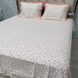 SUMMER SUPER KING SIZE 100% COTTON WITH CHICKEN KARI KASH ON PILLOW COVERS