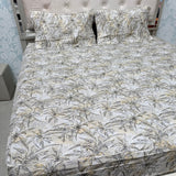 PURE COTTON QUEEN TO KING FITTED SHEET SET – SOFT & BREATHABLE
