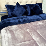 TITLIS PREMIUM 6-PIECE REVERSIBLE QUILT SET WITH FITTED-TYPE SHEET – QUEEN TO KING SIZE