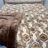 LUXURY MONTE CARLO SUPER KING SIZE QUILT – HEAVY THICK SOFT WARM WINTER BEDDING