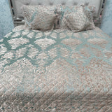 ROYAL LUXURY VELVET 5 PCS BEDCOVER SET – DESIGNER BEDDING COLLECTION