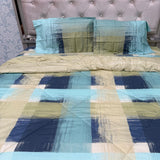 SUMMER PREMIUM QUALITY PURE COTTON 4 PCS KING SIZE COMFORTER SET