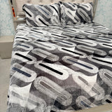 LUXURY KING TO SUPER KING 3 PCS FLAT BEDSHEET SET – SOFT & DURABLE FABRIC