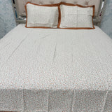 SUMMER SUPER KING SIZE SUPER SOFT SMALL PRINT BEDHSEET SET