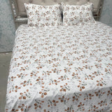SUMMER PURE COTTON SUPER KING SIZE BEDSHEET SET