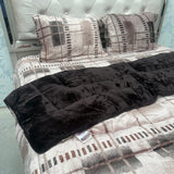 WINTER KING AND QUEEN SIZE 4 PCS QUILT SET