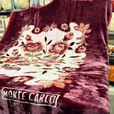 MONTE CARLO KING SIZE DOUBLE PLY BLANKET – PREMIUM SOFT & WARM WINTER BLANKET