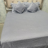 SUMMER PURE COTTON SUPER KING SIZE 5 PCS BEDSHEET SET