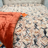 LUXURY MONTE CARLO SUPER KING SIZE QUILT – HEAVY THICK SOFT WARM WINTER BEDDING