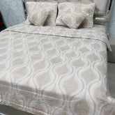 SUMMER LUXURY 6 PCS QUEEN SIZE COMFRTER SET