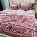 ROYAL LUXE EMBOSSED DESIGNER BLANKET SET- 6 PCS KING SIZE