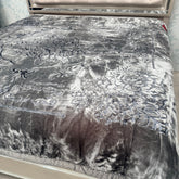 LUXURY SUPER SOFT DOUBLE PLY HEAVY REVERSIBLE WINTER BLANKET – ULTRA WARM PREMIUM BEDDING