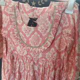 GIRLS PURE COTTON JAIPURI STYLE SUIT SIZE 30