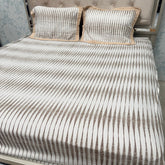 SUMMMER VERY SOFT COTTON QUEEN SIZE FITTED BEDSHEET