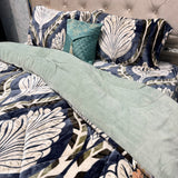 5- PIECE PREMIUM VELVET QUILT SET – SUPER KING SIZE LUXURY BEDDING