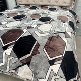 LUXURY KING SIZE QUILT COVER – SOFT WARM CONTRAST BEDDING COVER | PREMIUM MODERN DESIGN