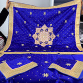 PREMIUM RUMALA SAHIB IN SILK 4 PCS WITH TWO PALKAN