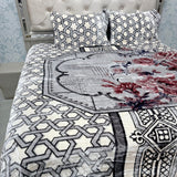 PREMIUM DOUBLE BLANKET STYLE BEDSHEET – THICK, SOFT & ANTI-SKID