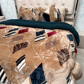 6-PIECE LUXURY SHERPA QUILT SET WITH FITTED SHEET – CUSTOMISED QUEEN & KING SIZE