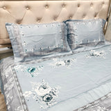 SUMMER DIGITAL PRINT KING SIZE 4 PCS COMFORTER SET