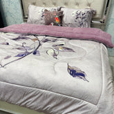 ROSEPETEL DIGITAL FLORAL PRINT QUILT SET | SUPER WARM & SOFT | QUEEN/KING