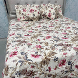 SUMMER JAIPURI STYLE PURE THICK COTTON IN BLOCK PRINT SUPER KING SIZE