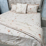BRANDED PREMIUM 5-PIECE 100% COTTON COMFORTER SET WITH MATCHING CUSHION – SUMMER COLLECTION