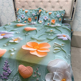 PREMIUM SOFT COTTON SUPER KING SIZE HEAVY BEDSHEET SET – 11D COLLECTION